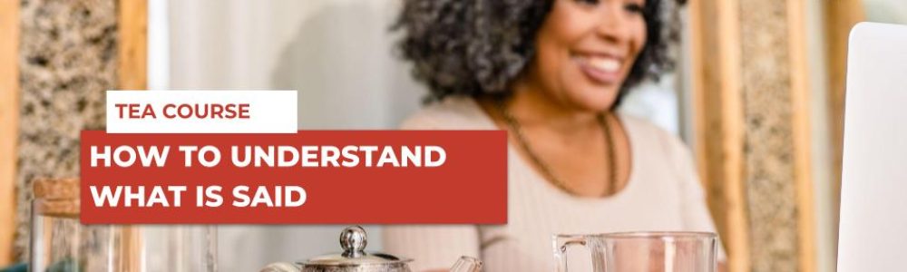 #3 How to understand what is said (4)